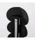 Biscuit Flush Wall Lamp Black 2x G9-8