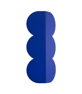 Biscuit Flush Wall Lamp Ultramarine 2x G9-1