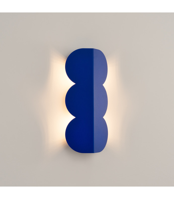 Biscuit Flush Wall Lamp Ultramarine 2x G9-3