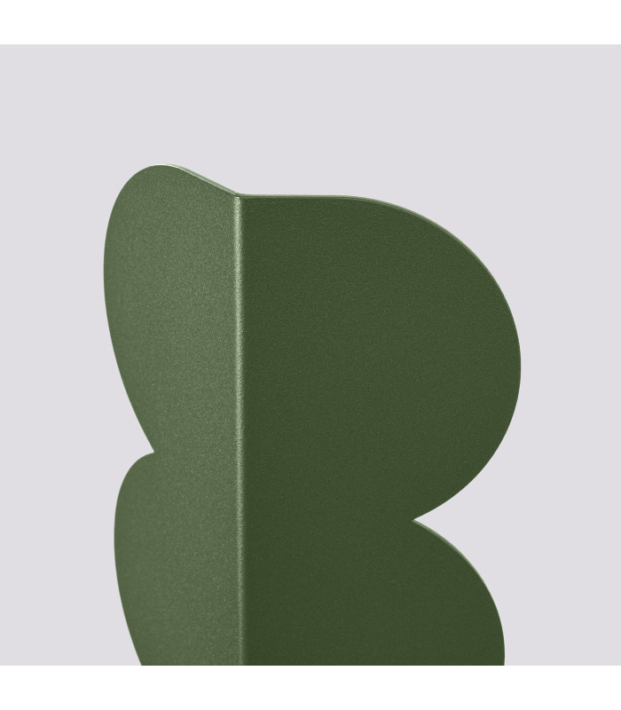 Biscuit Flush Wall Lamp Olive Green 2x G9-5