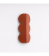 Biscuit Flush Wall Lamp Brick Red 2x G9-2