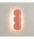 Biscuit Flush Wall Lamp Peachy 2x G9-3
