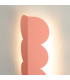 Biscuit Flush Wall Lamp Peachy 2x G9-4
