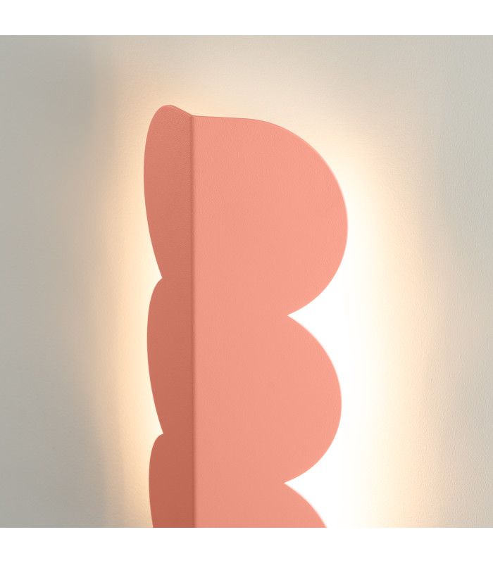 Biscuit Flush Wall Lamp Peachy 2x G9-4