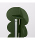 Biscuit Flush Wall Lamp Olive Green 2x G9-8