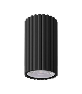 Ivar LED Surface Mounted Downlight Black 3000K-1