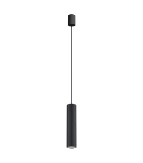 Ivar LED Slim Pendant Ceiling Light Black 3000K-1