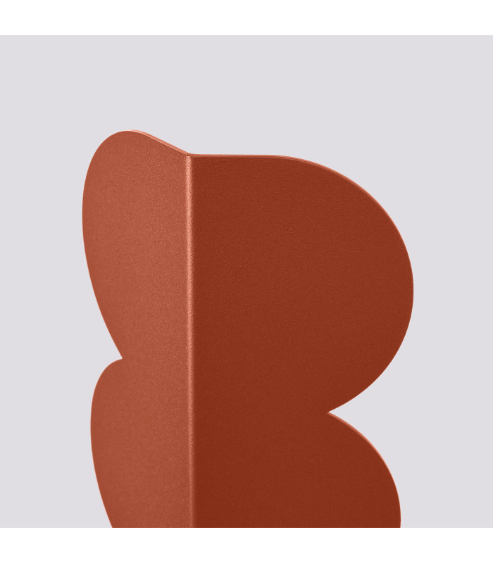 Biscuit Flush Wall Lamp Brick Red 2x G9-5