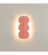 Biscuit Flush Wall Lamp Peachy 2x G9-7