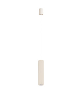 Ivar LED Slim Pendant Ceiling Light Beige 3000K-1
