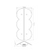 Biscuit Flush Wall Lamp Peachy 2x G9-9