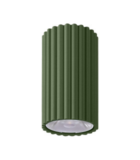 Ivar LED Surface Mounted Downlight Olive Green 3000K-1