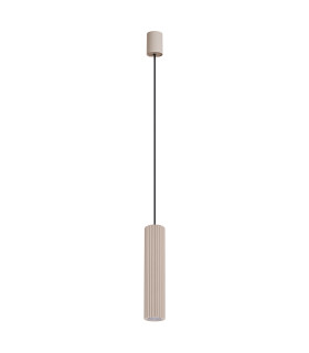 Ivar LED Slim Pendant Ceiling Light Taupe 3000K-1