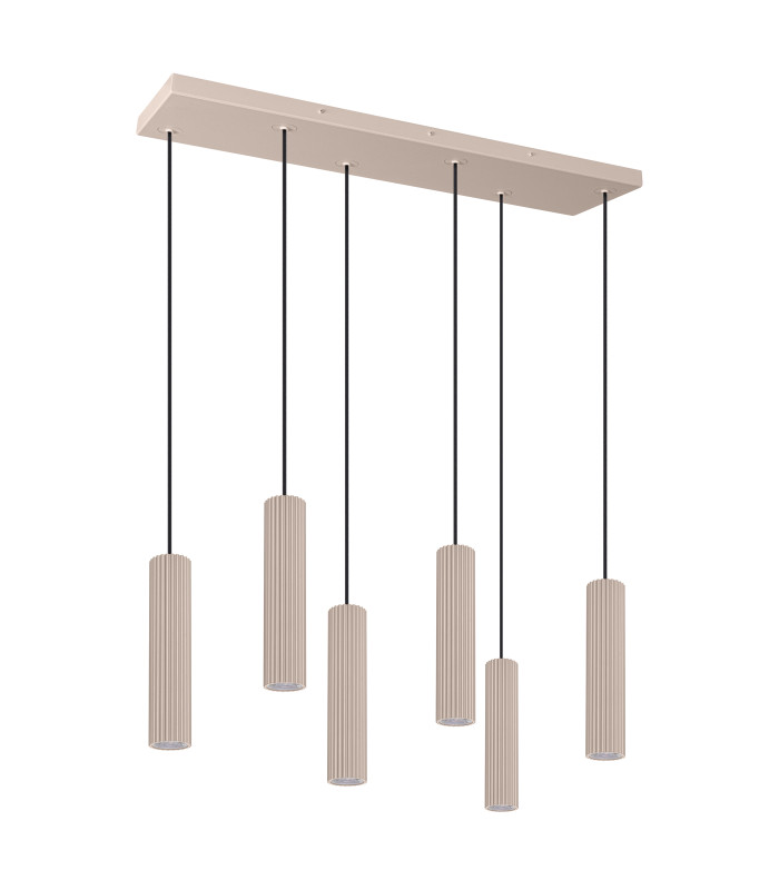 Ivar LED Cluster Pendant Ceiling Light Taupe 3000K-1