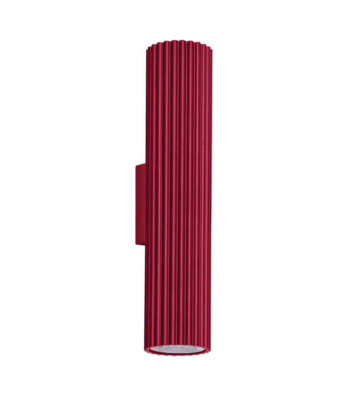 Ivar LED Up & Down Wall Lamp Burgundy 3000K-1