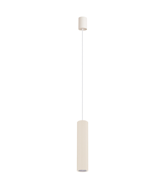 Ivar LED Slim Pendant Ceiling Light Beige 4000K-1