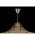 Ceiling Pendant 9 Light E14 French Gold, Crystal - 4