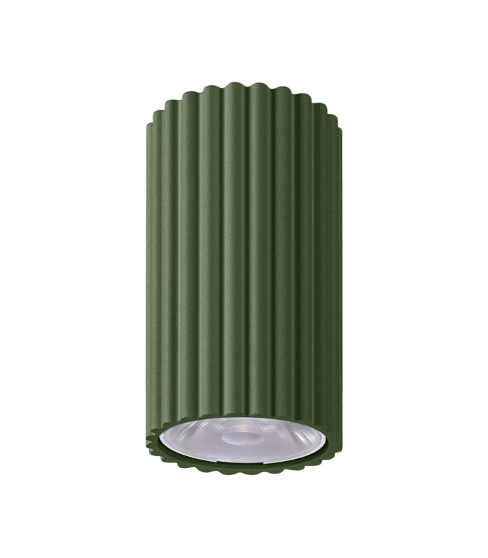 Ivar LED Surface Mounted Downlight Olive Green 4000K-1