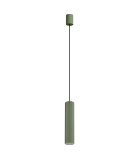 Ivar LED Slim Pendant Ceiling Light Olive Green 4000K-1
