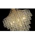Ceiling Pendant 9 Light E14 French Gold, Crystal - 5