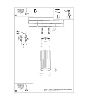 Ivar LED Surface Mounted Downlight Mocha 4000K-3