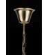 Ceiling Pendant 9 Light E14 French Gold, Crystal - 8