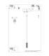 Ivar LED Slim Pendant Ceiling Light Ultramarine 4000K-3
