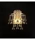 Wall Lamp Switched 2 Light E14 French Gold, Crystal - 2