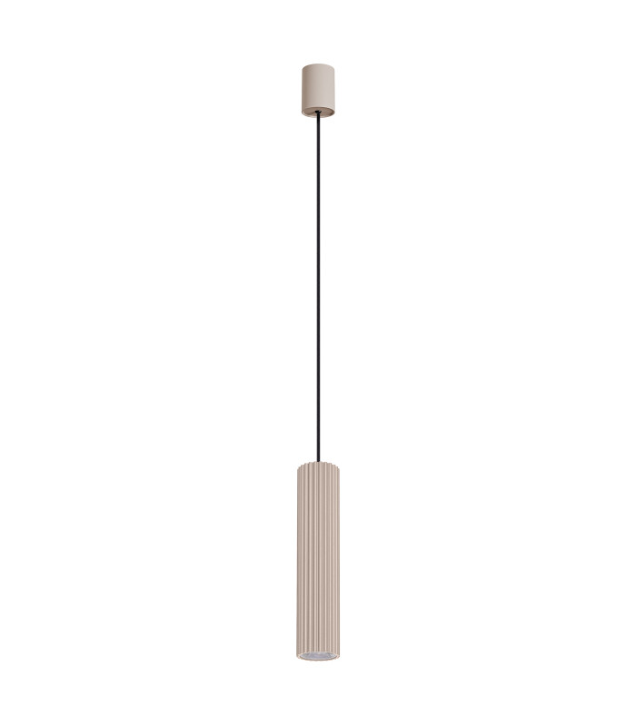 Ivar LED Slim Pendant Ceiling Light Taupe 4000K-1