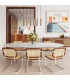 Ivar LED Slim Pendant Ceiling Light Taupe 4000K-6