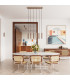 Ivar LED Cluster Pendant Ceiling Light Taupe 4000K-5