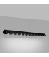 Biscuit 130cm LED Bar Pendant Ceiling Light Black 4000K-3