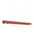 Biscuit 130cm LED Bar Pendant Ceiling Light Red Ochre 4000K-1