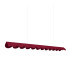 Biscuit 130cm LED Bar Pendant Ceiling Light Burgundy 4000K-1