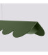 Biscuit 130cm LED Bar Pendant Ceiling Light Olive Green 4000K-5
