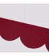 Biscuit 130cm LED Bar Pendant Ceiling Light Burgundy 4000K-6
