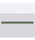 Biscuit 130cm LED Bar Pendant Ceiling Light Olive Green 4000K-9
