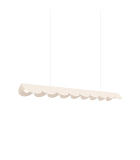 Biscuit 100cm LED Bar Pendant Ceiling Light Beige 3000K-1
