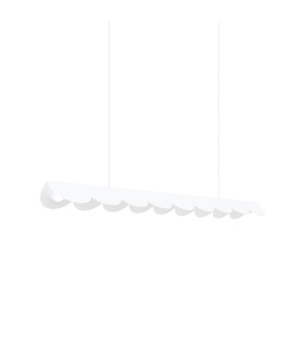 Biscuit 100cm LED Bar Pendant Ceiling Light White 3000K-1