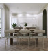 Biscuit 100cm LED Bar Pendant Ceiling Light Taupe 3000K-5