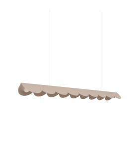 Biscuit 100cm LED Bar Pendant Ceiling Light Taupe 4000K-1