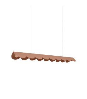 Biscuit 100cm LED Bar Pendant Ceiling Light Mocha 4000K-1