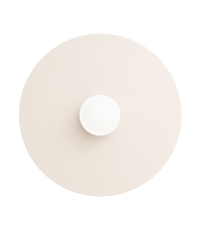 Ake Flush Wall Lamp Beige 1x G9-1