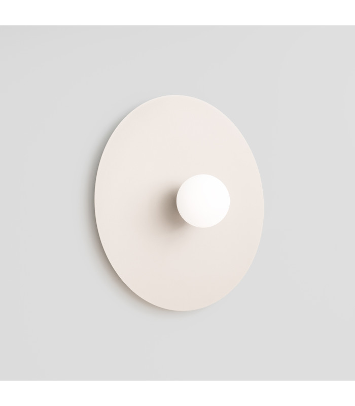 Ake Flush Wall Lamp Beige 1x G9-3