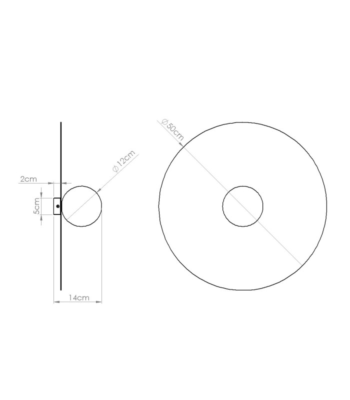 Ake Flush Wall Lamp Ultramarine 1x G9-6