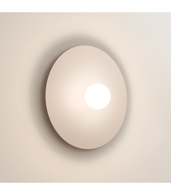 Ake Flush Wall Lamp Beige 1x G9-4