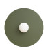 Ake Flush Wall Lamp Olive Green 1x G9-1
