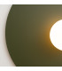 Ake Flush Wall Lamp Olive Green 1x G9-5