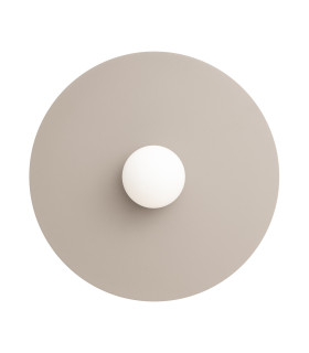 Ake Flush Wall Lamp Taupe 1x G9-1
