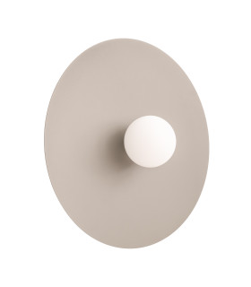Ake Flush Wall Lamp Taupe 1x G9-2